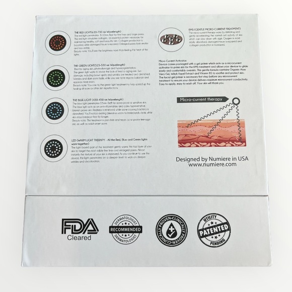 NEW Numiere Time Keeper Plus Skincare Device LED, Infrared, Microcurrent, Toning - Picture 3 of 3